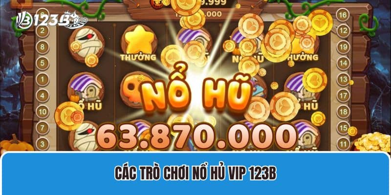 Đẳng Cấp Nổ Hũ Vip Tại 123B: Trải Nghiệm Chơi Game Thượng Lưu 2 Các trò chơi nổ hủ VIP 123B